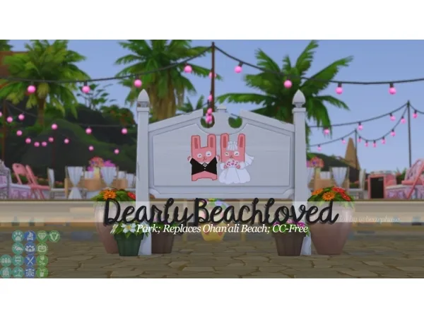 Alpha Dearly Beachloved - The Sims 4 Custom Content