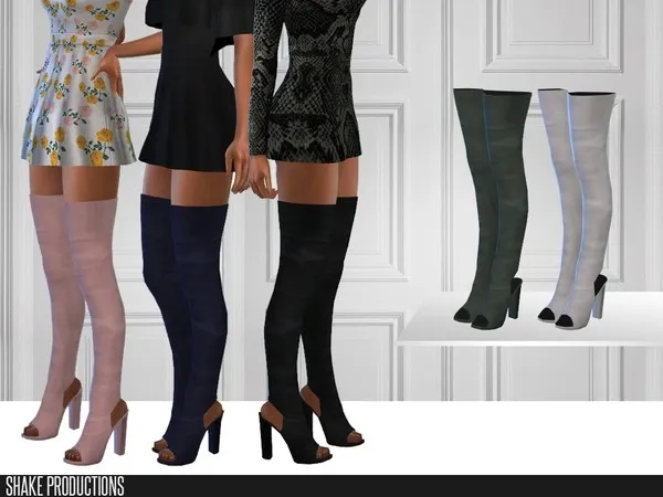 Maxis Match ShakeProductions 400 High Heels - The Sims 4 Custom Content