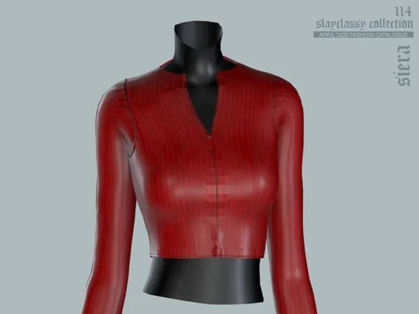 Alpha SC114 Siera Top - The Sims 4 Custom Content