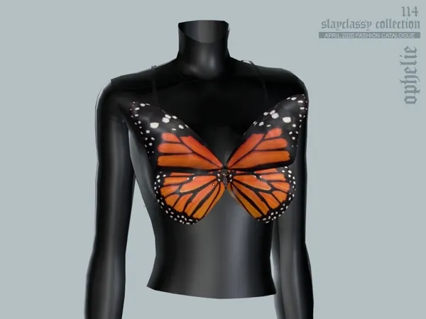 Alpha SC114 Ophelie Top - The Sims 4 Custom Content