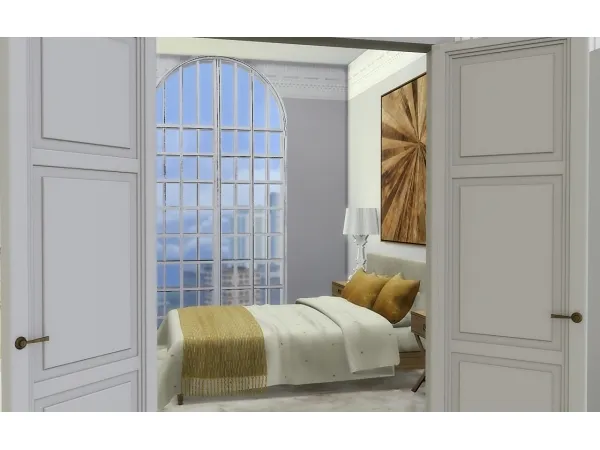 Maxis Match Jane Bedroom recolor - The Sims 4 Custom Content