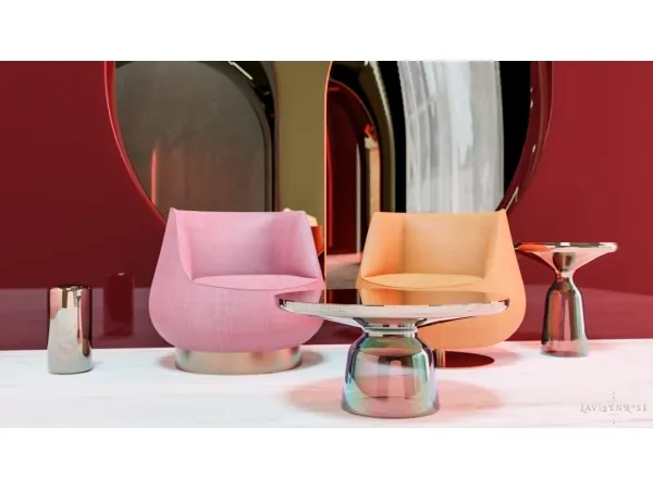 Alpha Sancal Magnum Armchairs by Lavi3enrose - The Sims 4 Custom Content