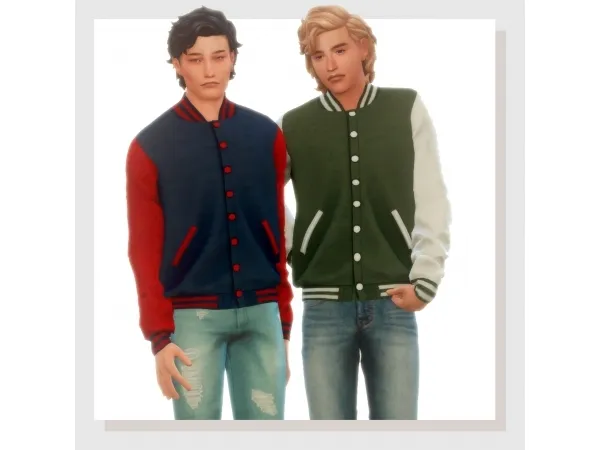 Maxis Match Caesar jacket - The Sims 4 Custom Content