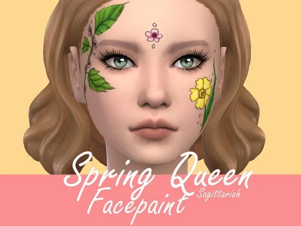 Spring Queen Facepaint