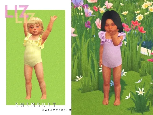liz swimsuit (ts4)