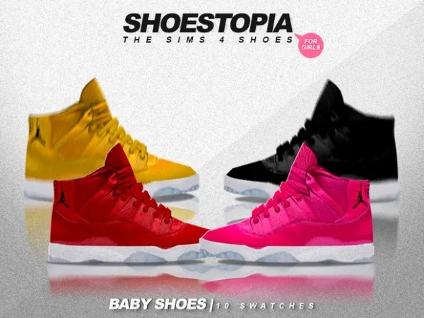 Maxis Match Baby Shoes by shoestopia - The Sims 4 Custom Content