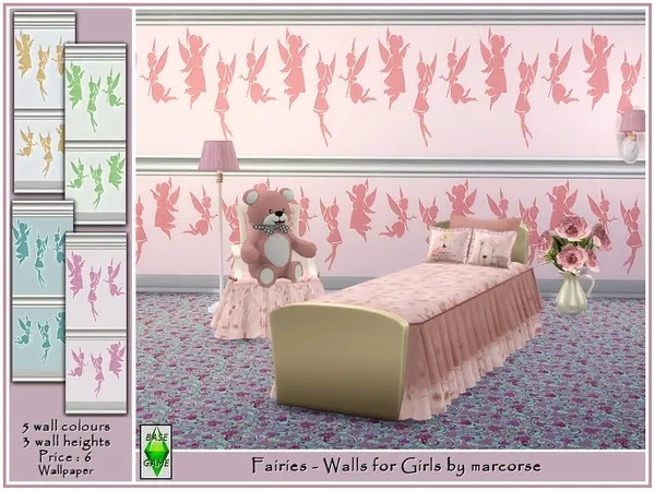 Fairies - Walls for Girls by marcorse