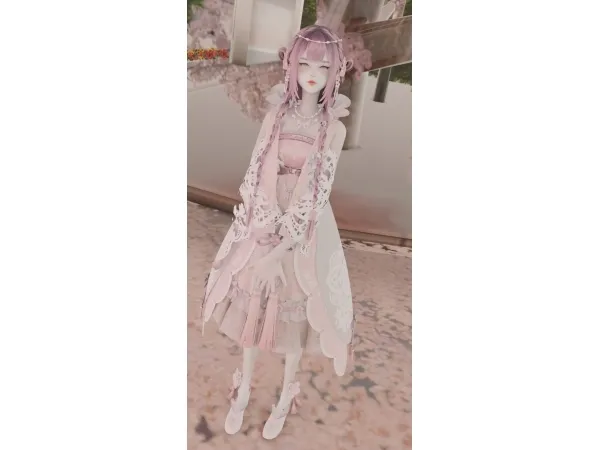 Alpha Shining Nikki maya sims by yaya - The Sims 4 Custom Content