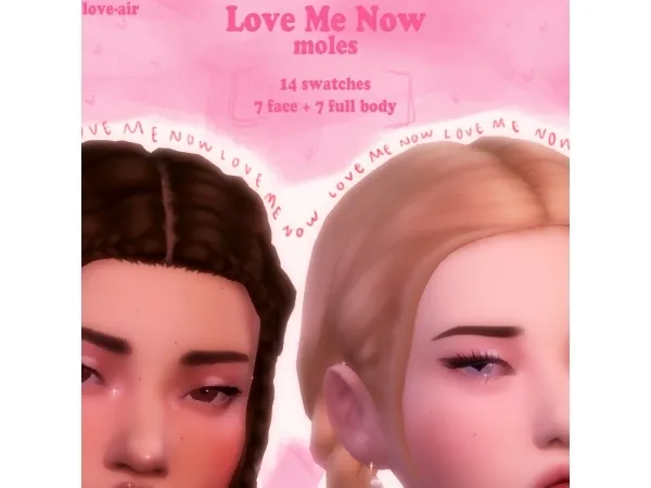 Maxis Match LOVE ME NOW Moles for your sims - The Sims 4 Custom Content