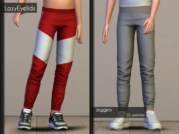 Alpha Joggers - The Sims 4 Custom Content