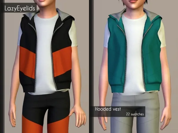 Alpha Hooded west - The Sims 4 Custom Content