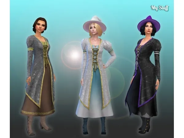 Maxis Match Witch Clothes - The Sims 4 Custom Content