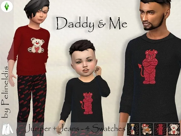 Daddy and Me - Jumper and Jeans