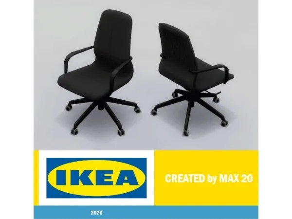 Alpha Chair LANGFJALL - The Sims 4 Custom Content