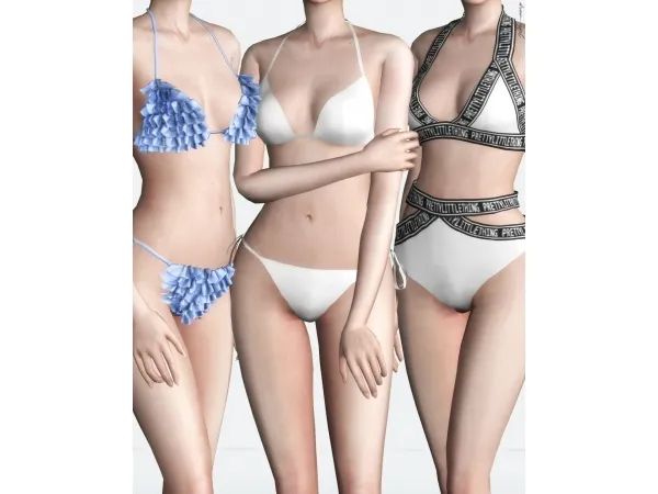 s w i m w e a r  s e t ( 2  r e m a k e s + 1 n e w ! )