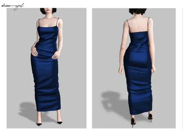 Alpha [ dreamgirl ] tight dress by dreamgirl - The Sims 4 Custom Content