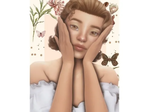 Maxis Match juniper face overlay - The Sims 4 Custom Content