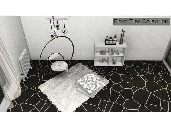 Alpha Floor Tile Collection - The Sims 4 Custom Content