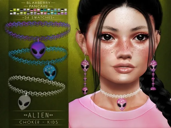 Blahberry Pancake - Alien Choker - KIDS