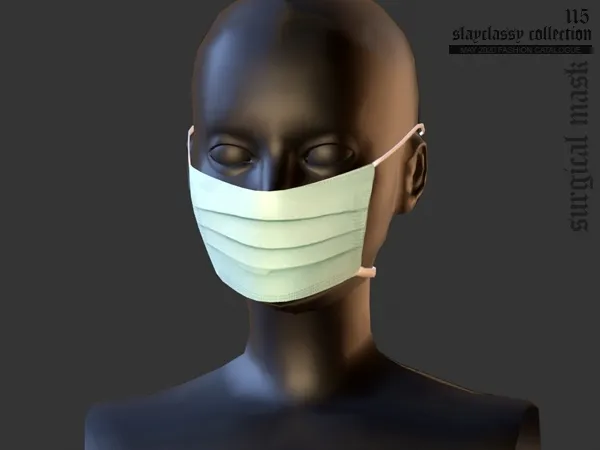 Alpha SC115 Surgical mask - The Sims 4 Custom Content