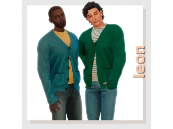 Maxis Match Leon top by amelylina - The Sims 4 Custom Content