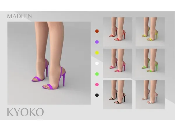 Maxis Match Madlen Kyoko Shoes - The Sims 4 Custom Content