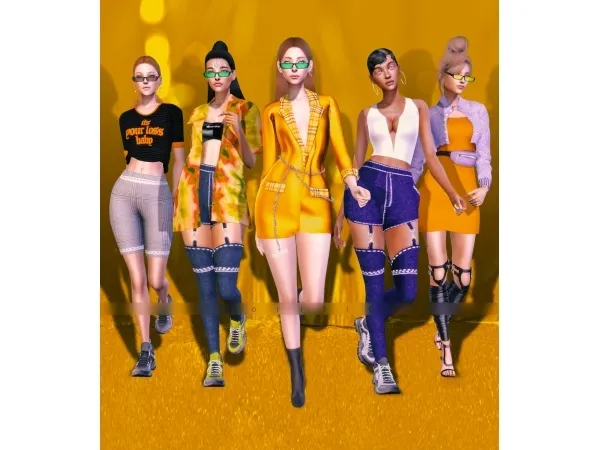 Alpha 4 t h c o l l e c t i o n - The Sims 4 Custom Content