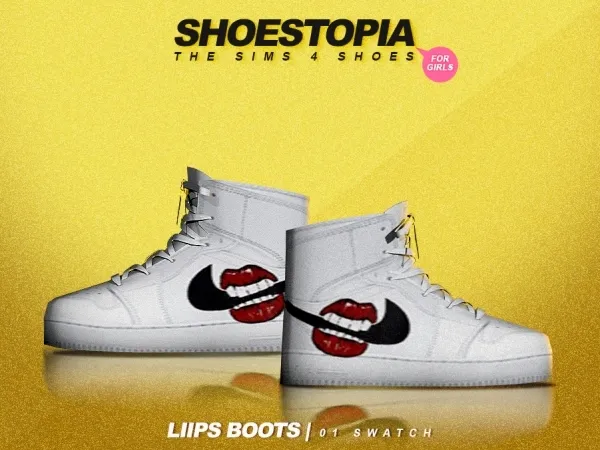 Maxis Match shoestopia liips shoes - The Sims 4 Custom Content