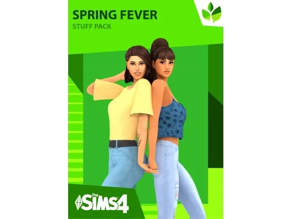Maxis Match Spring Fever Stuff Pack part 1 - The Sims 4 Custom Content
