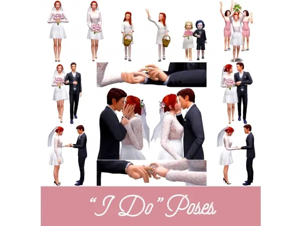 Maxis Match I do Poses - The Sims 4 Custom Content