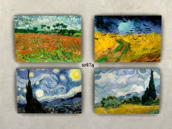 Alpha Classic Paintings - The Sims 4 Custom Content