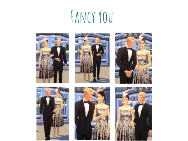 Alpha Fancy You Posepack - The Sims 4 Custom Content