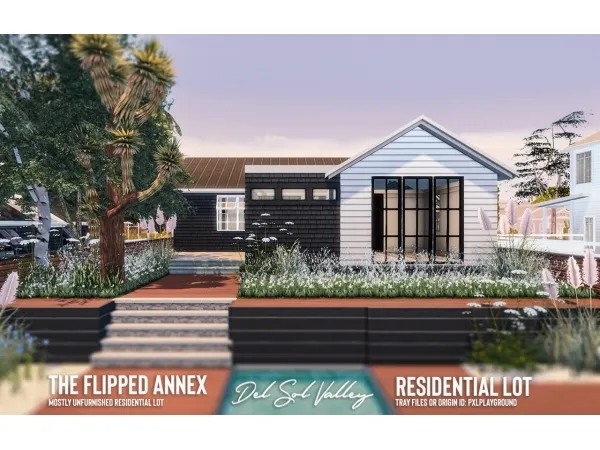 Mix PXLS FLIPPED ANNEX - The Sims 4 Custom Content