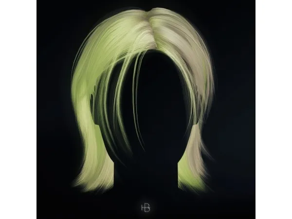 Alpha HAIR 02 LION CUT_VER12 by MoooD - The Sims 4 Custom Content