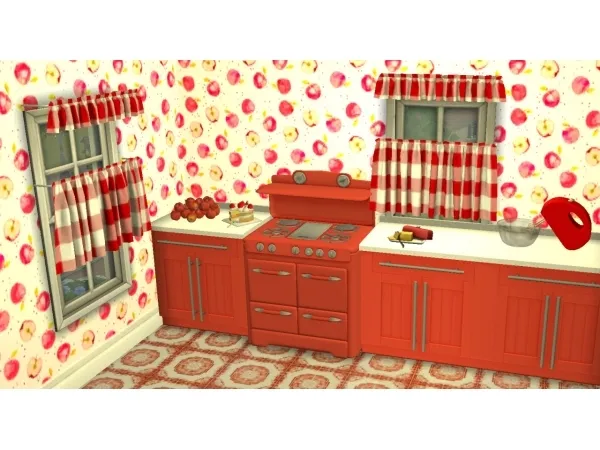 Maxis Match Fruit Wallpapers - The Sims 4 Custom Content