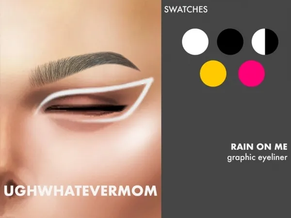 ughwhatevermom's Rain On Me Ariana Grande Eyeliner