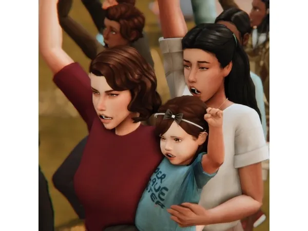 Alpha BLACK LIVES MATTER poses by legacythesims - The Sims 4 Custom Content