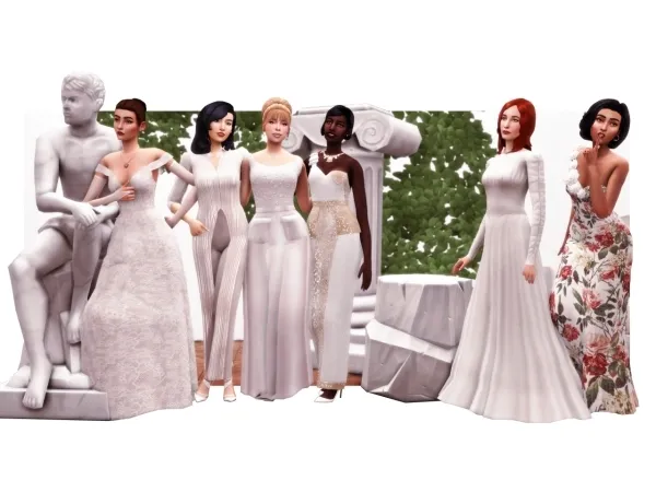 Maxis Match Glamour Up by zeussim - The Sims 4 Custom Content