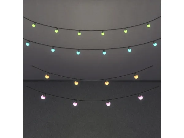 Maxis Match High Wire Ceiling Light Set - The Sims 4 Custom Content