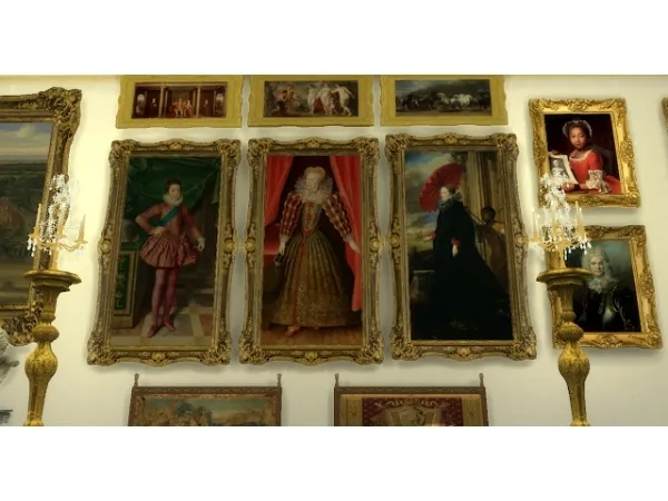 Alpha EXQUISITE PAINTING SET - The Sims 4 Custom Content