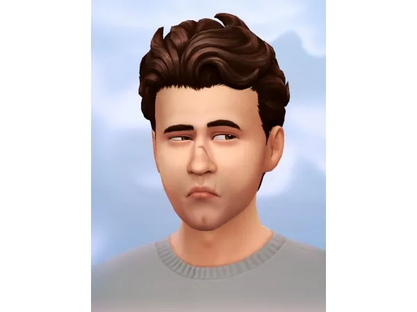 Maxis Match Facial Scars by simsfinds - The Sims 4 Custom Content