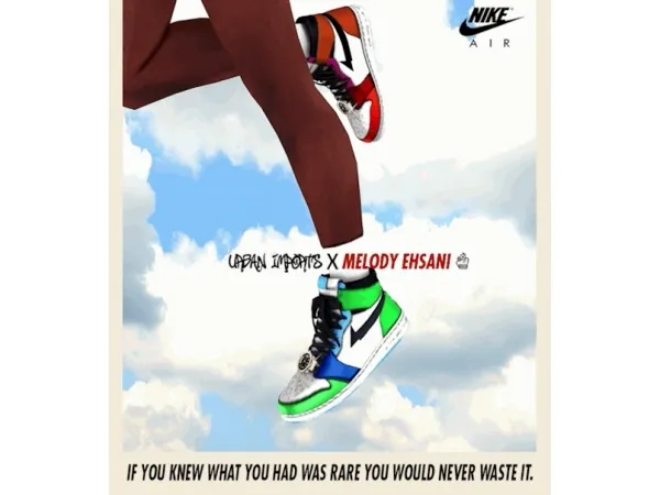 Mix Melody Ehsani X URBAN IMPORTS Air Jordan Sneakers - The Sims 4 Custom Content