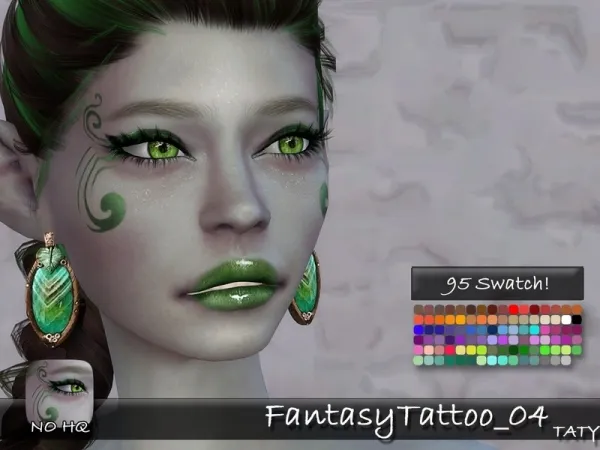tatygagg's [Ts4]Taty_FantasyTattoo_04