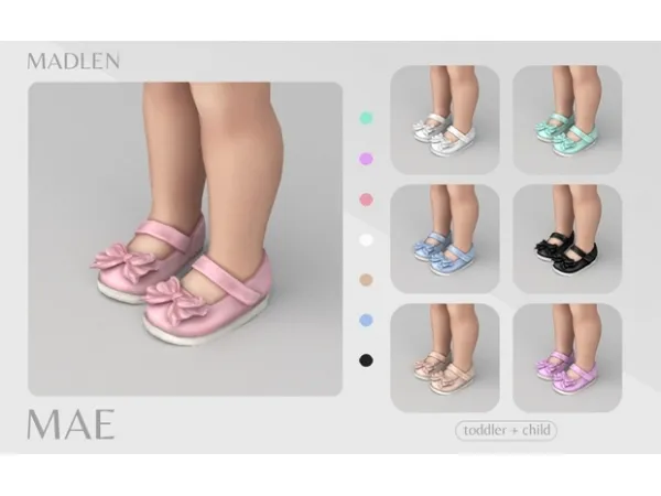 Maxis Match Madlen Mae Shoes - The Sims 4 Custom Content