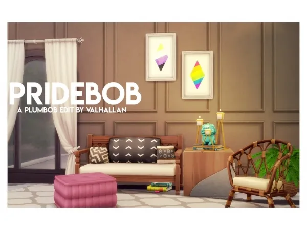 Maxis Match PRIDEBOB - The Sims 4 Custom Content