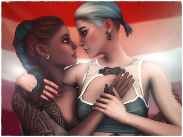 Alpha LOVE IS BEAUTIFUL - The Sims 4 Custom Content
