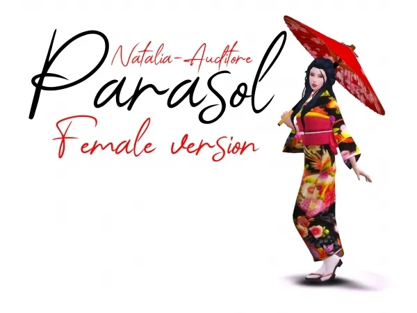 Alpha Parasol Posepack by simsfinds - The Sims 4 Custom Content