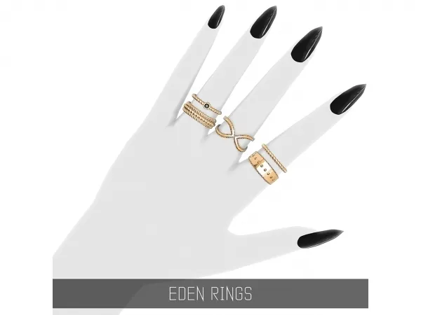 Alpha EDEN RINGS - The Sims 4 Custom Content