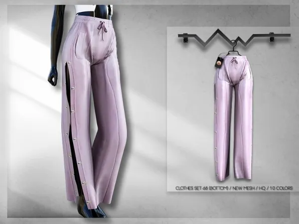 Alpha busra tr's Clothes SET 68 (BOTTOM) BD264 by busratr - The Sims 4 Custom Content