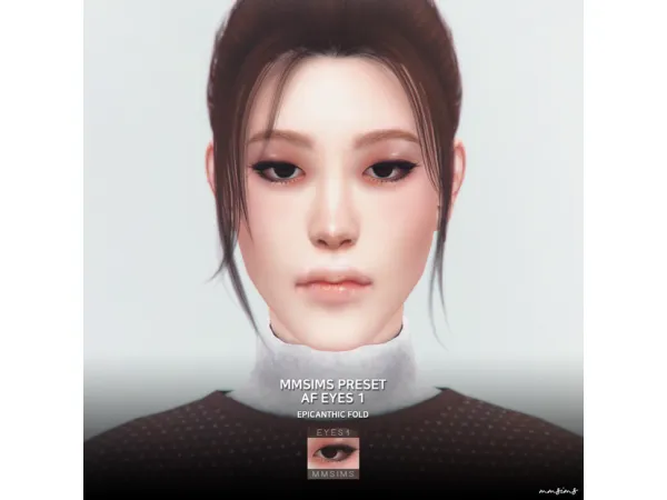Alpha MMSIMS Preset AF Eyes 1 by MMSIMS - The Sims 4 Custom Content